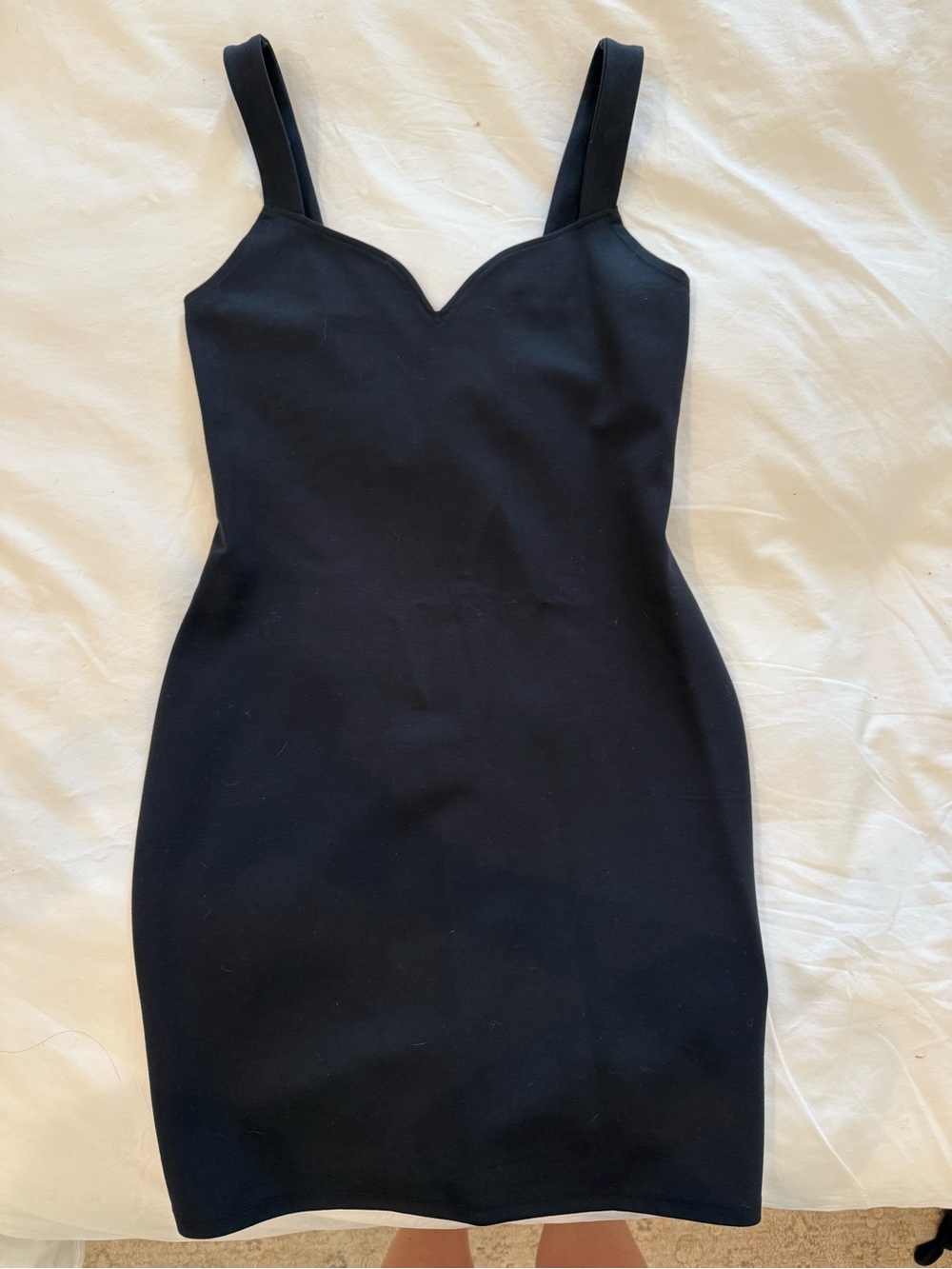 Abercrombie & Fitch Black Sweetheart Mini Dress